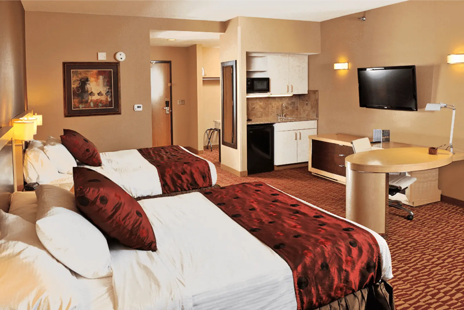 Queen Sized Double Bed Hotel Rooms - Home