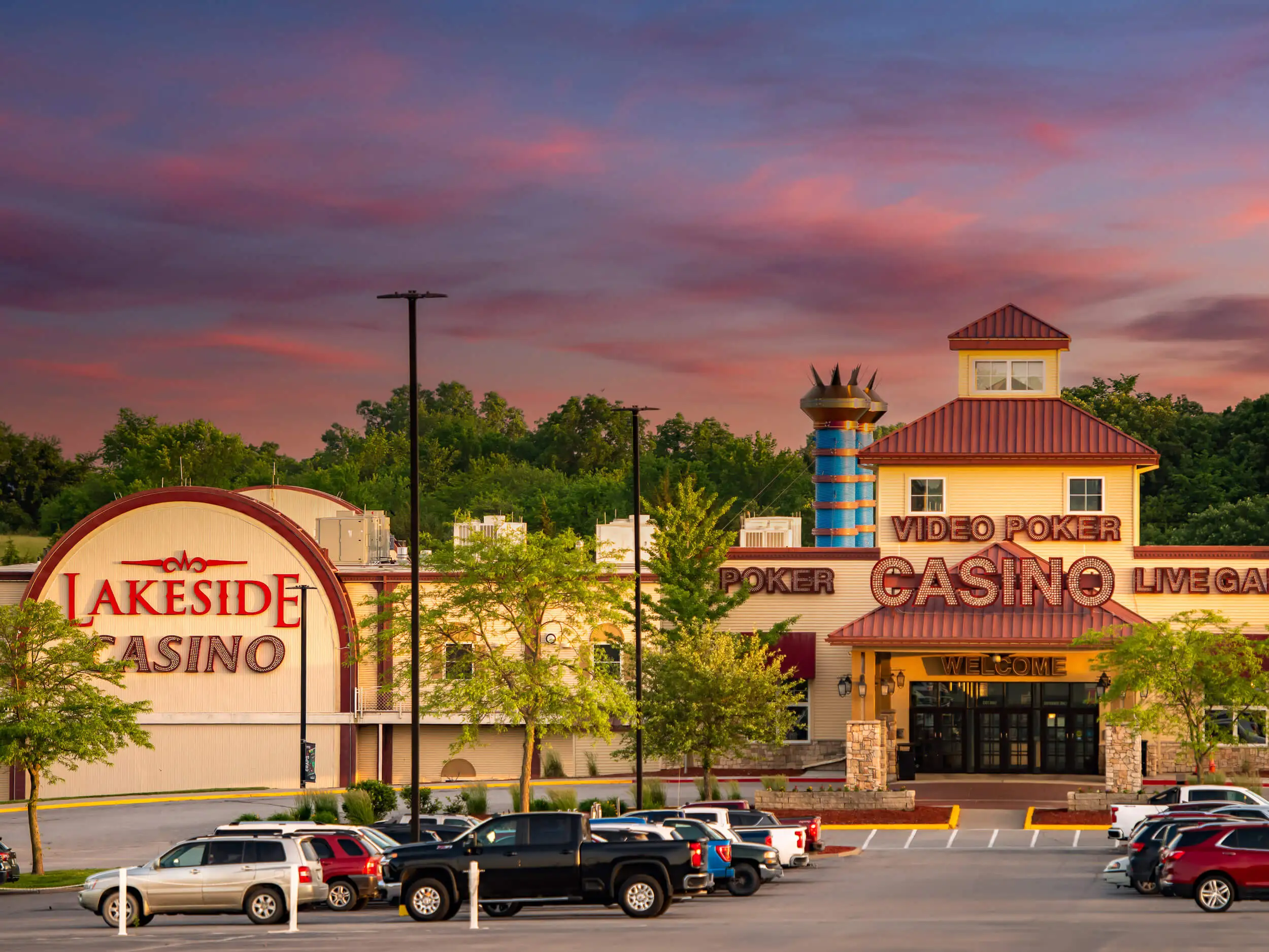 Lakeside Casino Parking View
