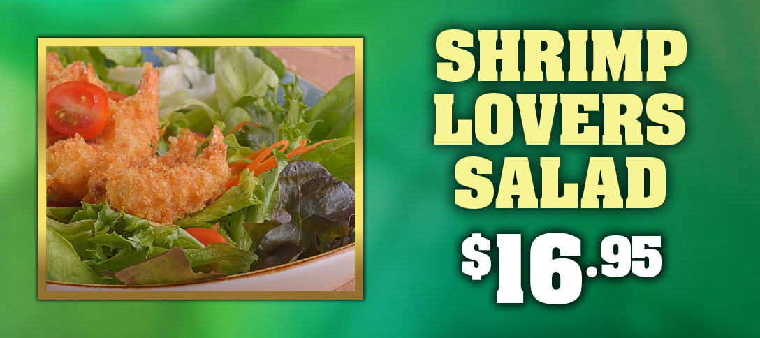 Shrimp Lovers Salad - $16.95