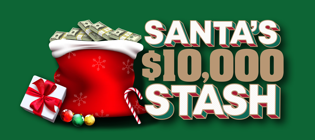 Santa's $10,000 Stash