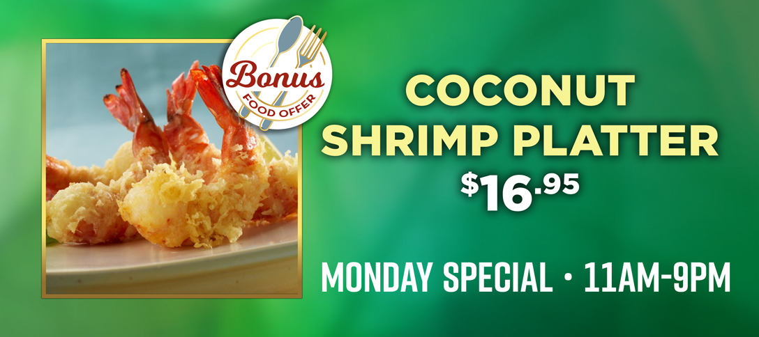 Coconut Shrimp Platter