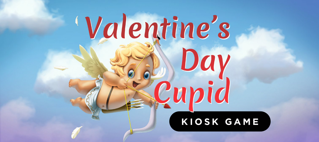 Valentine's Day Cupid Kiosk Game