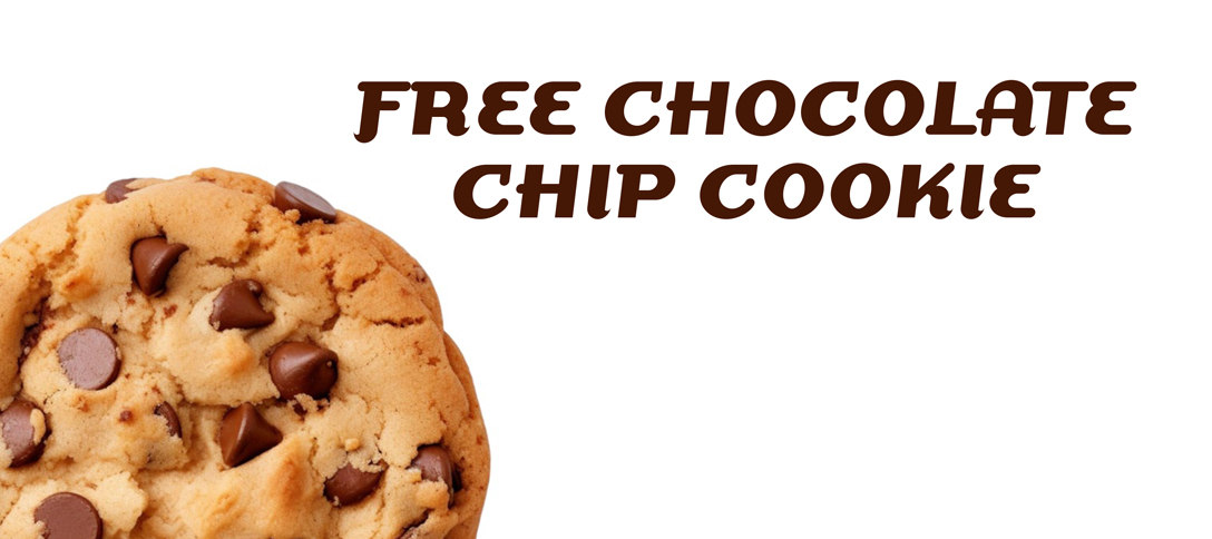 Free Chocolate Chip Cookie