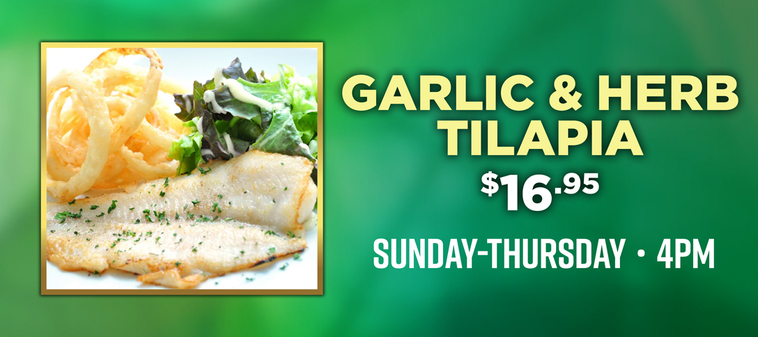 Garlic & Herb Tilapia