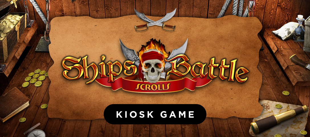 Ships Battle Scrolls Kiosk Game