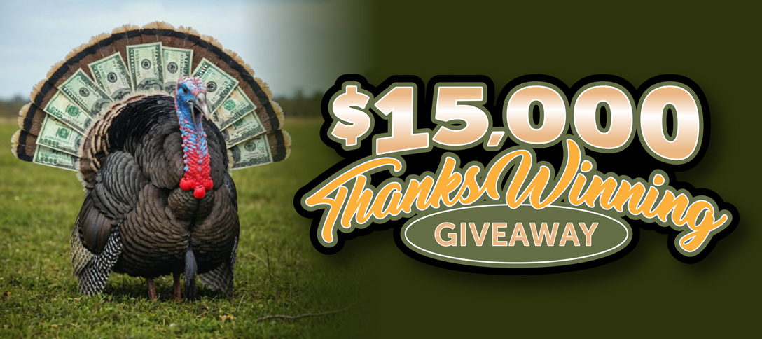$15,000 ThanksWinning Giveaway