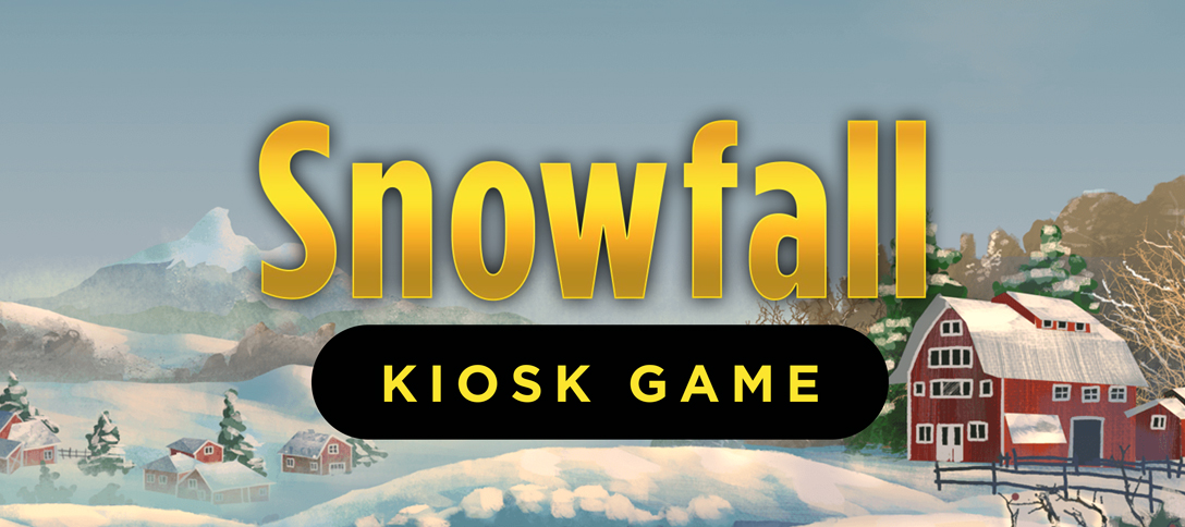Snowfall Kiosk Game
