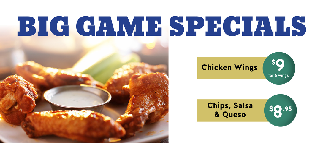 Game Day Specials