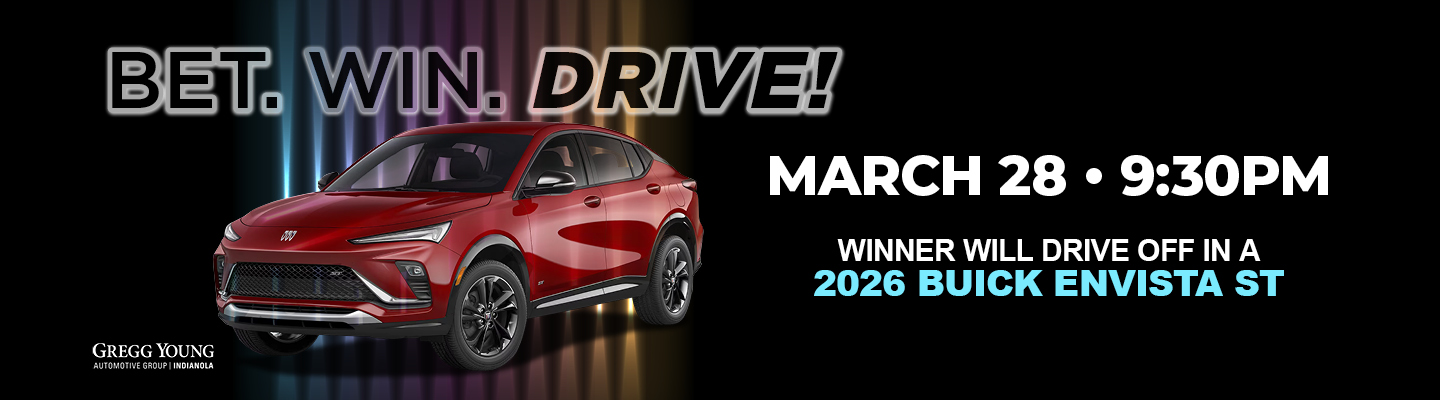 Bet. Win. Drive! Buick Envista ST