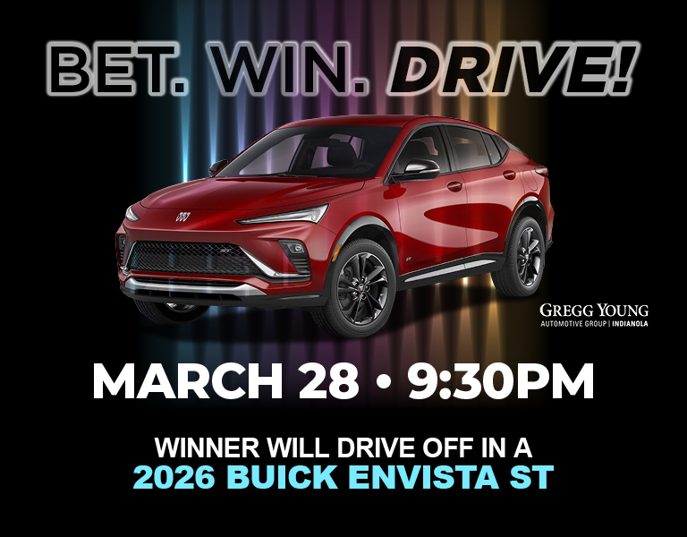 Bet. Win. Drive! Buick Envista ST