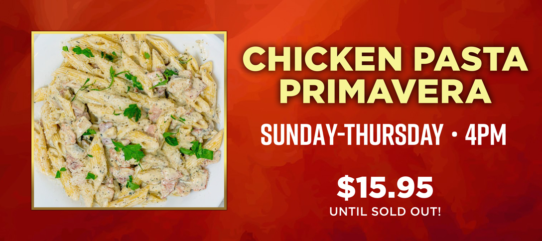 Chicken Pasta Primavera