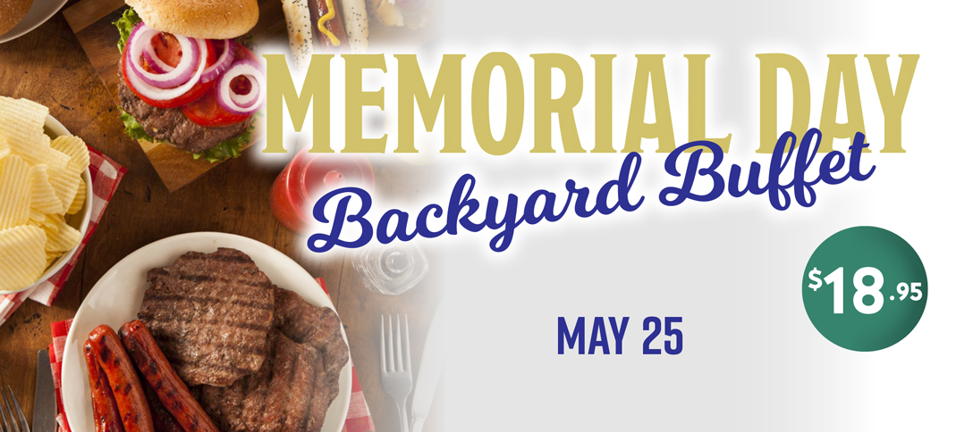 Memorial Day Backyard Buffet