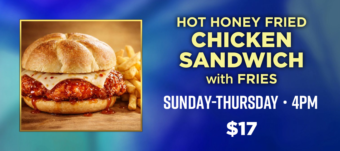 Hot Honey Fried Chicken Sandwich
