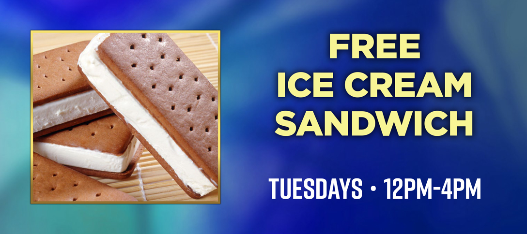 Free Ice Cream Sandwich