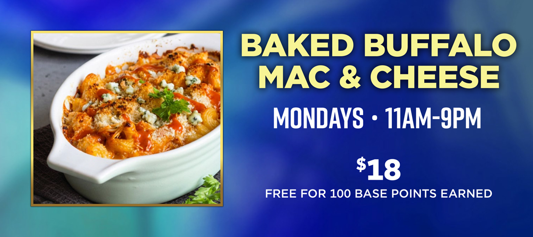 Baked Buffalo Mac & Cheese