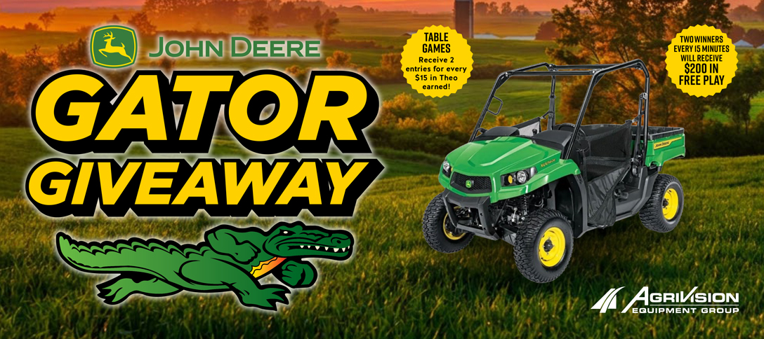 John Deere Gator Giveaway