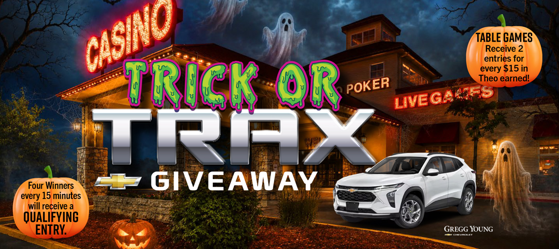 Trick or Trax Giveaway