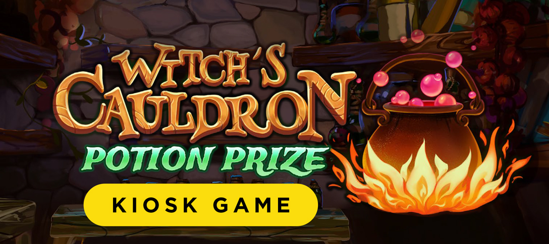 Witch's Cauldron Potion Prize Kiosk Game